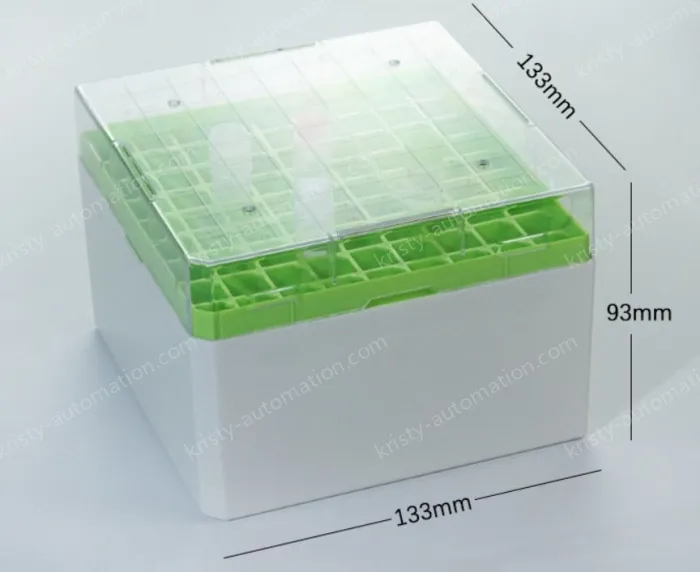 5ml 81 cell PC freezer - green