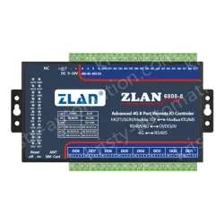 8-channel DI/DO/AI remote IO controller
