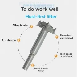 Woodworking hole opener 70mm