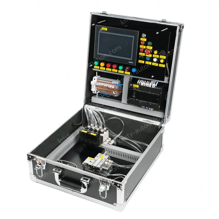 OMRON CP2E Pneumatic Component Sequence Control Training Box(Without HMI)