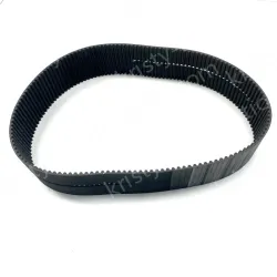 Continental single-sided rubber synchronous belt with slotting, anti deviation, and wear resistance