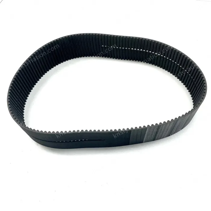 Continental single-sided rubber synchronous belt with slotting, anti deviation, and wear resistance