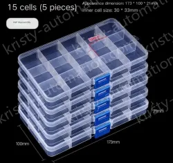 5 pcs. 15 cells of thickener