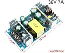 AC220V to DC high-power switching power supply step-down module 36V 7A