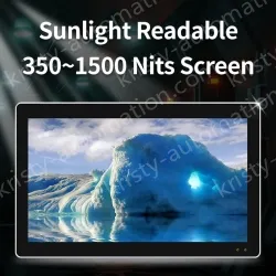 18.5 inch true color liquid CRYSTAL display