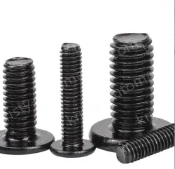 Carbon steel thin head screws M2.5*10*4