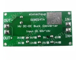 DC-DC high-voltage buck module Output 6V Input DC 10~80V With terminals
