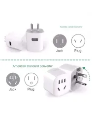 901A American Standard Converter The plug is not foldable