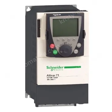 Variable Speed Drives Discontinued AC Drives Altivar 71 Variable Frequency Drives VFD ATV71H075N4 variable speed drive ATV71 - 0.75kW-1HP - 480V - EMC filter-graphic terminal