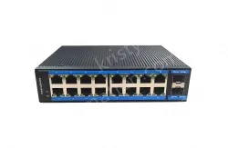 Unmanaged 16 Gigabit Electrical + 2 Gigabit SFP Industrial Ethernet Switch