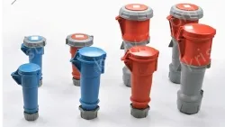 Waterproof 5 pole 125A concealed socket TYP 143