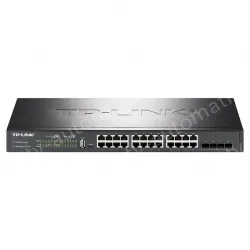 24 Gigabit RJ45 ports, 4 Gigabit SFP+ ports management switches