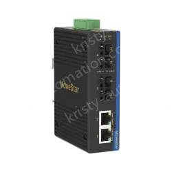 2 Ports 100M F(x) + 2 Ports 10/100M T(x) Din-Rail Unmanaged Industrial Ethernet Switch