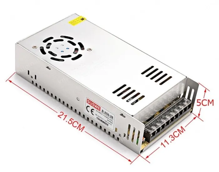 DC transformer switching power supply 36V 7A