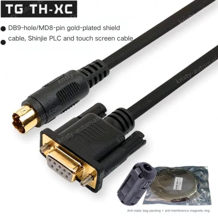 2m gold plated connectorm bag +magnetic ring TG/TH/OP-XC