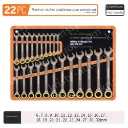 22 Pieces of Dual-purpose Ratchet (6-32)