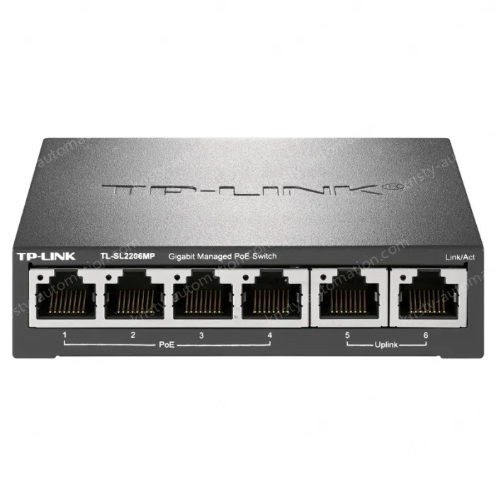 6 port Gigabit Uplink Cloud Management PoE Switches