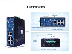 Industrial LTE & IO Gataway Router