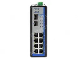 UOTEK 10-port managed gigabit POE ethernet switch