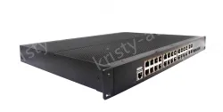 24-port 10/100/100BASE-TX+4G combo Managed Industrial Switch