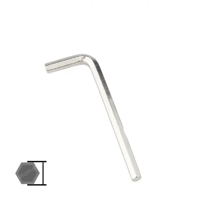 Nickel plating 10mm 1pcs flat head