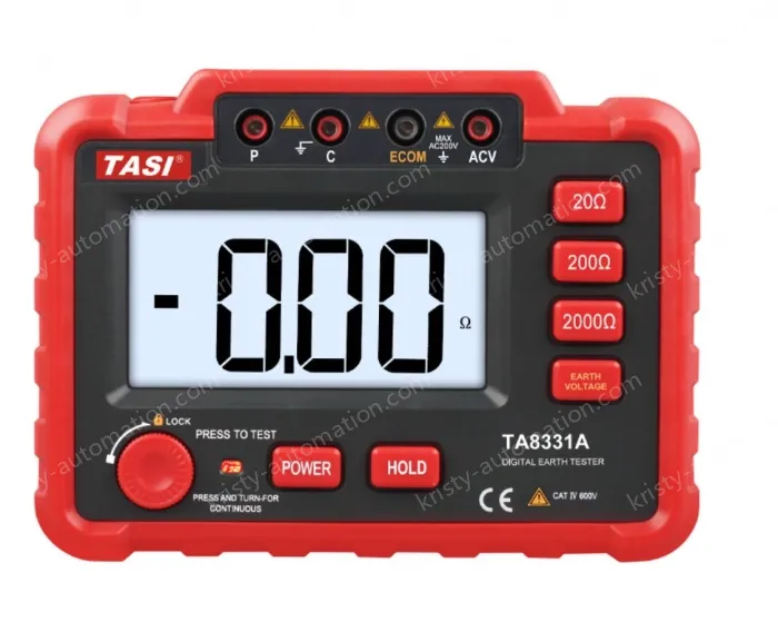 Ground Resistance Tester TA8331A Ground Voltage Measurement High Precision Digital Ground Shake Meter