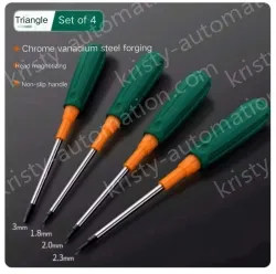 Triangle head screwdriver 4pcs