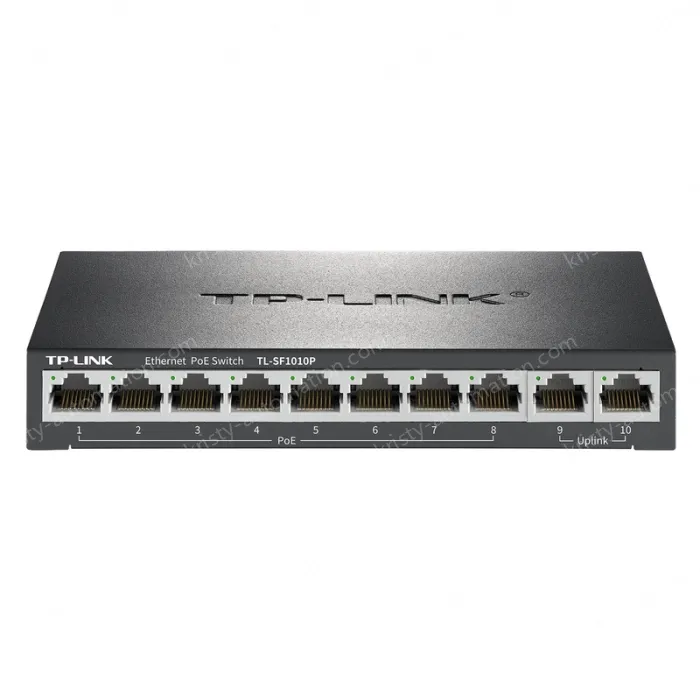 10 x 10/100 Base-T RJ45 ports 100 Gigabit PoE switches