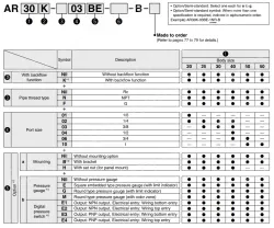 Modular Type Regulator AR20-F01-B