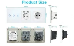 Smart socket TY-258-BB001Y-UC2-NL