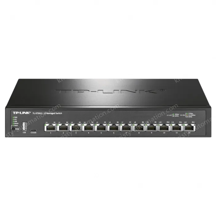 12 port Full 10 Gigabit Layer 3 network management switches