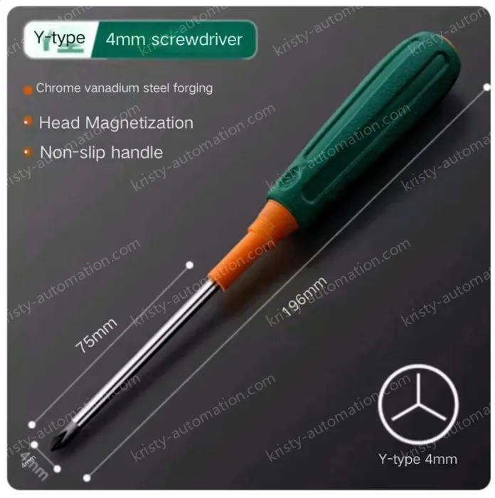 Y-shaped screwdriver 4mm