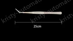 Stainless steel tweezers Curved tip (thick) 20cm