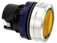 White transparent button, Metal edge, can be equipped with lamp holder module