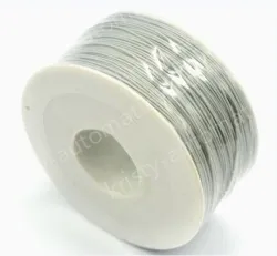 Single core copper conductor gray