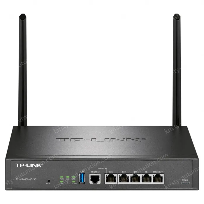5 x 10/100/1000M RJ45 ports 4G router for off-site networking