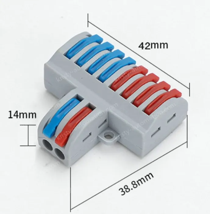 Quick terminal blocks-SPL-82 two in and eight out