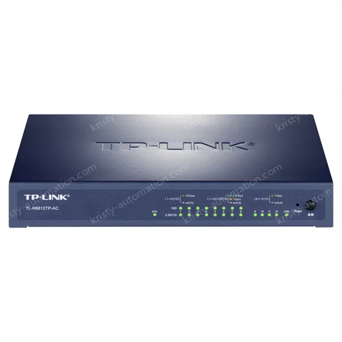 8 SFP+ fiber expansion ports 10 Gigabit PoE&middot; AC Optoelectronic All-in-One VPN Router