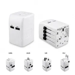 Travel adapter USB output 2500mA,5V KRUSB-WLG3341B