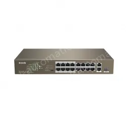 16FE+2GE/1SFP Desktop Switch With 16-Port PoE