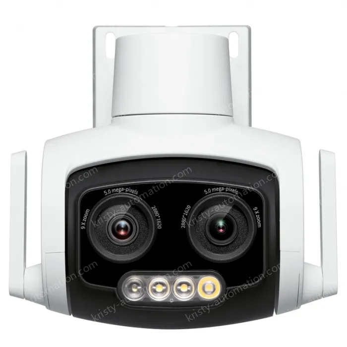 5,000,000 binocular zoom full-color AI outdoor wireless dome