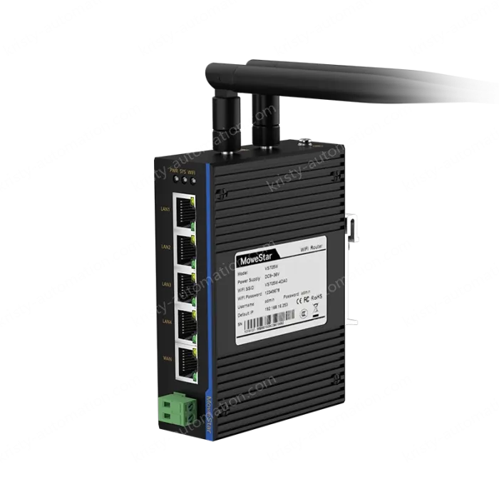 5 Ports Din-Rail Industrial WIFI Wireless Router