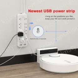 New Design 12 AC Outlets Surge Protector Power Strip