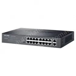 18 10/100/1000Base-T RJ45 ports Full Gigabit Ethernet PoE switch