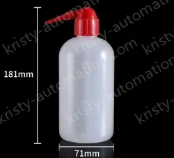 Plastic washing bottles 500ml (Red Head)