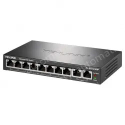 10 port Full Gigabit Ethernet PoE switch/8GE (PoE) + 2GE