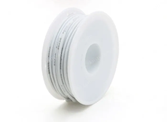 Silicone high temperature cable 18AWG White