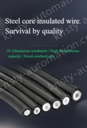 Steel core insulated wire 10KV3.4 thickness*JKLGYJ-185/25