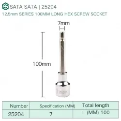 Dafei 7mm with a total length of 100mm-25204