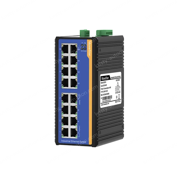 [100 Gigabit 16 Port] ring network management industrial switch